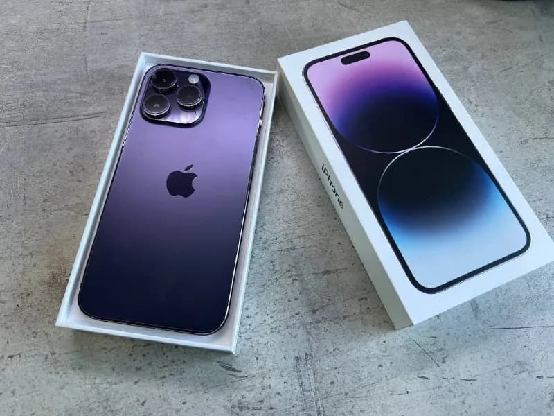 iPhone 14 Pro Max на 256гб. В комплекте коробка и кабель, все родное. — Тбилиси — 2 850 ₾