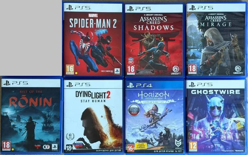 PlayStation PS PS5 PS4 игры / диски — Батуми — 80 ₾