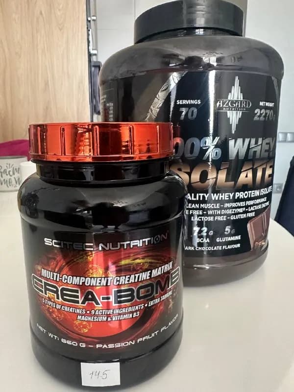 Azgard nutrition 100% whey isolate — dark chocolate flavor 2,270 gram — Батуми — 425 ₾