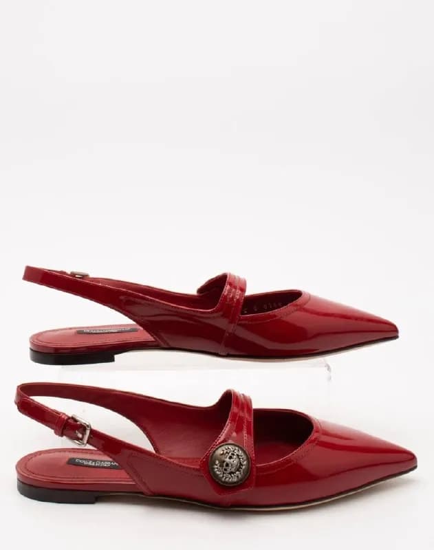 DOLCE & GABBANA Leather Shoes EU38| US8| UK5 | Длина стопы 25 см — Батуми
