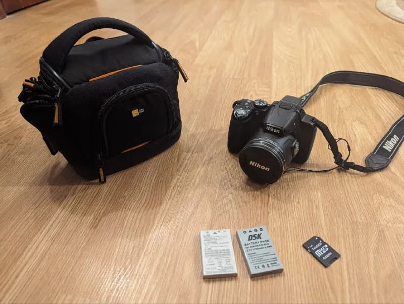 Nikon P530 суперзум Мощный 42-кратный оптический зум, который можно увеличить до 84-кратного с помо — Тбилиси — 500 ₾