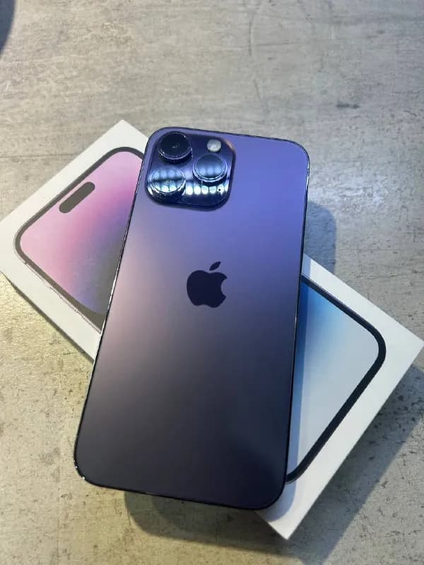 iPhone 14 pro max, 128 gb, 88% батарея. С сим- картой. Цена 2800 лар — Тбилиси — 2800 ₾