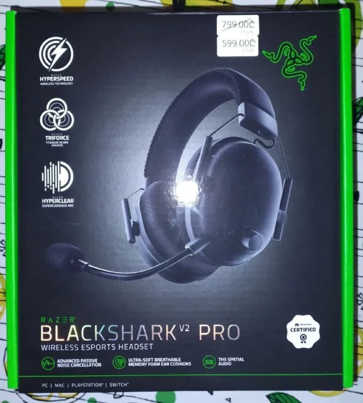 Razer Blackshark V2 Pro абсолютно новые — Тбилиси — 350 ₾