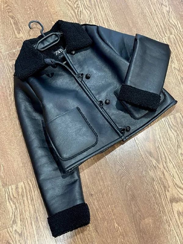 1. Дубленка Zara Xs/S — 100 gel — Тбилиси — 100 ₾