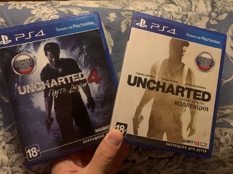 Uncharted 4 и Натан Дрейк по 50 gel — Тбилиси — 50 ₾