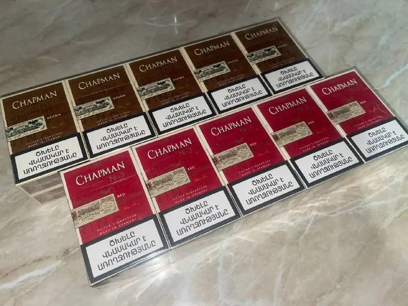 Chapman — Red, Brown / Чапман — Вишня, Шоколад — Тбилиси — 15 ₾