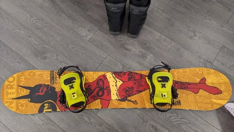 snowboard nitro cinema 150. без креплении! борд в хорошем состоянее, цена 250$ — Тбилиси — 250 $