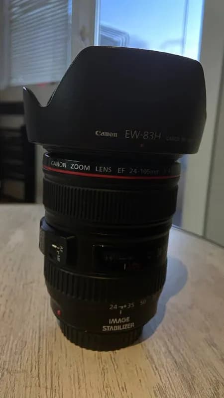 Canon EF 24-105mm f/4 L IS USM — Тбилиси — 600 $