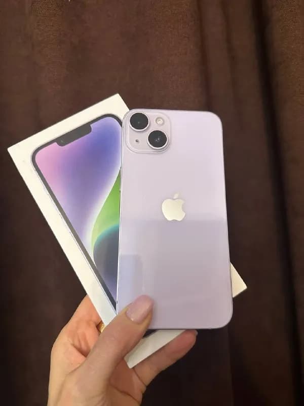 iPhone 14,128 gb, 91%. Состояние нового, не вскрывался и ничего не ремонтировалось. В комплекте кор — Тбилиси — 1800 ₾