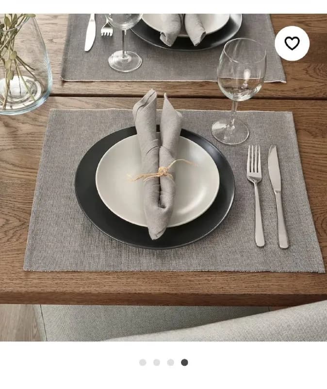 2 салфетки для стола/мат для сервировки ikea (под тарелками) — Тбилиси — 15 ₾