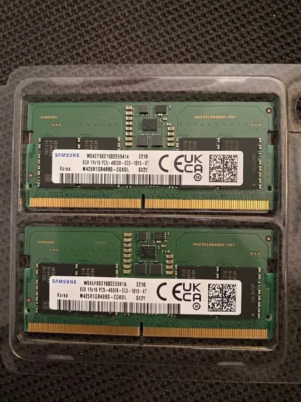 DDR5-4800 8×2гб — 160 лари — Тбилиси — 160 ₾