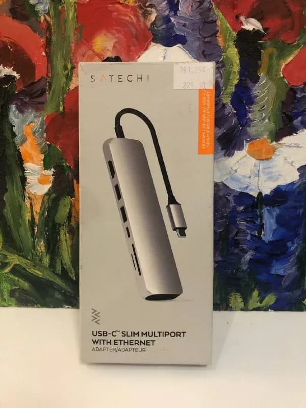 Satechi USB-C Slim Multiport with Ethernet. — Тбилиси — 150 ₾