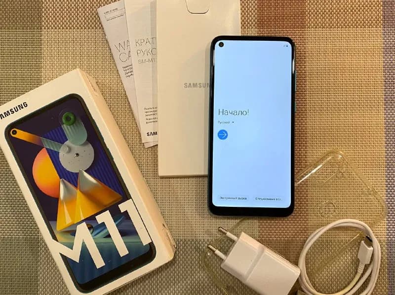 Samsung M11 3/32Gb Metallic Blue НОВЫЙ — Тбилиси — 180 ₾