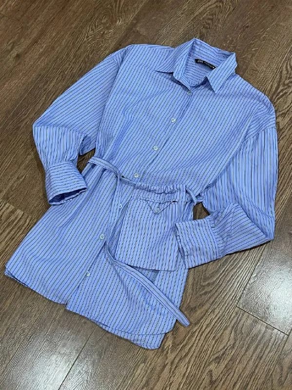 1. Рубашка в полоску Zara Xs/S — 40 gel — Тбилиси