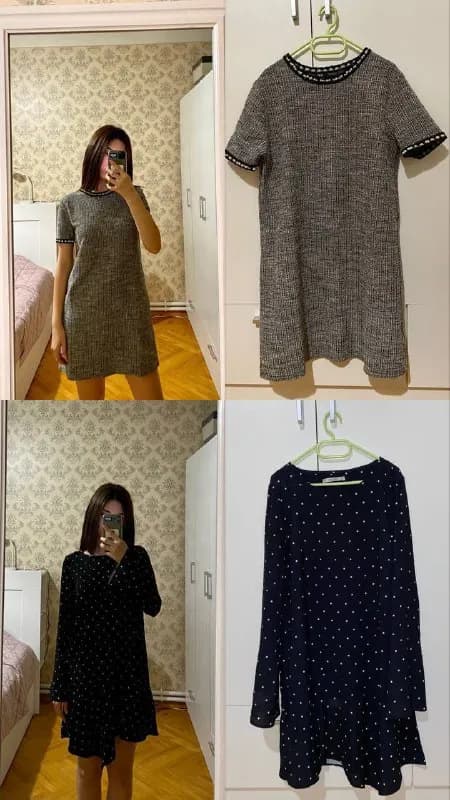 1.Платье Zara, размер М (подойдет на S), в идеальном состоянии- 30 лари — Тбилиси — 30 ₾