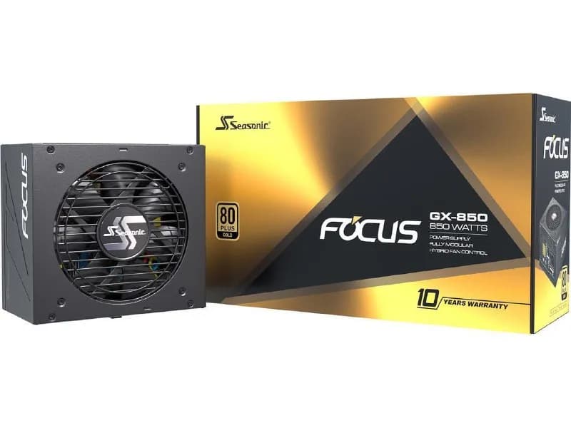 Seasonic FOCUS GX-850, 850W 80+ Gold, Full-Modular — Тбилиси — 350 ₾
