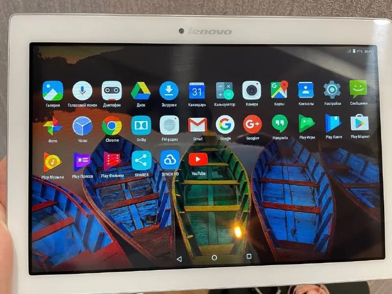 Lenovo Tab 2 A10-70L. Состояние хорошее, работает быстро, заряд держит долго, батарея не изношена. З — Тбилиси — 200 ₾