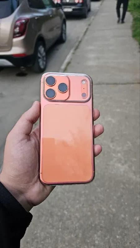 1) Продам apple iphone 17 pro max 256gb orange 100🔋 - 3650 лари