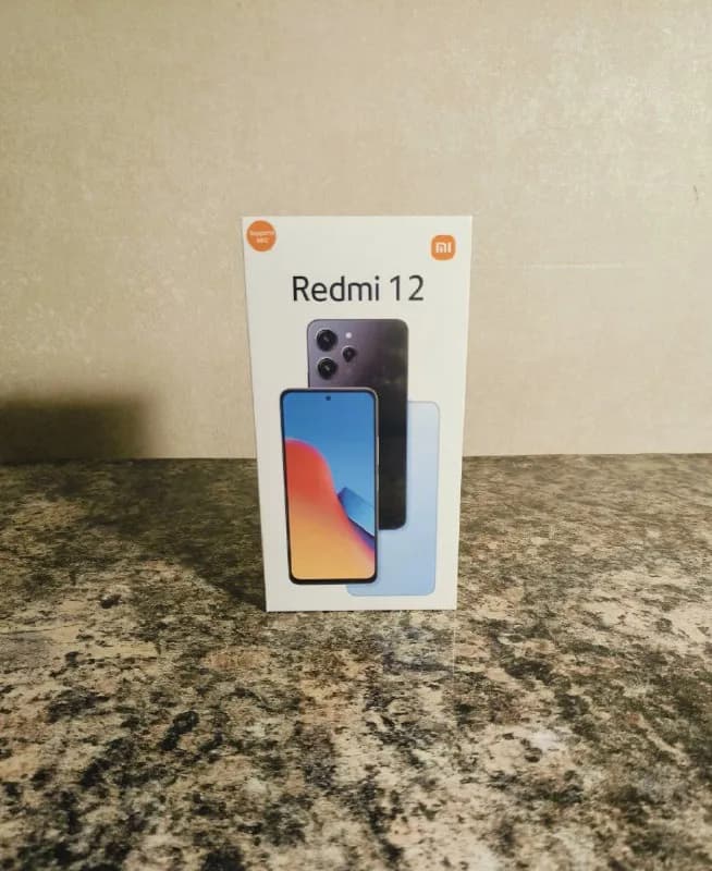 Redmi 12 8/256 с NFC, гарантия год в России, упаковка не распечатанная. 349 лари, доставка по метро — Тбилиси — 349 ₾