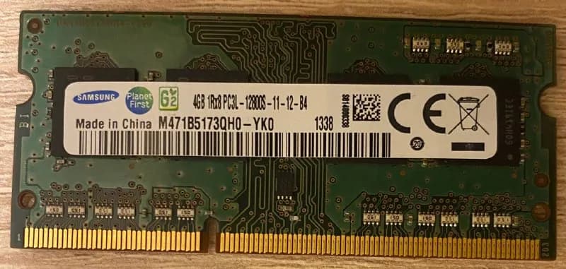 1. Оперативная память Samsung 4Gb — 25 лари — Тбилиси — 25 ₾