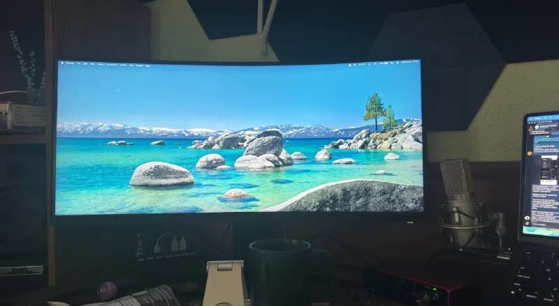 xiaomi curved gaming monitor 30’, состояние отличное — Батуми — 500 ₾
