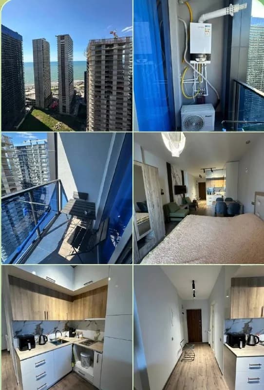 Komunna Tower вид на море 600$ год — Батуми — 600 $
