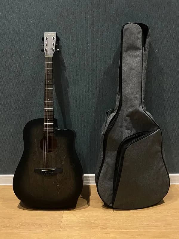 carlso af-he00lc-41. Стоят новые струны — указаны на фото. Продаю с чехлом и каподастром. — Тбилиси — 200 ₾