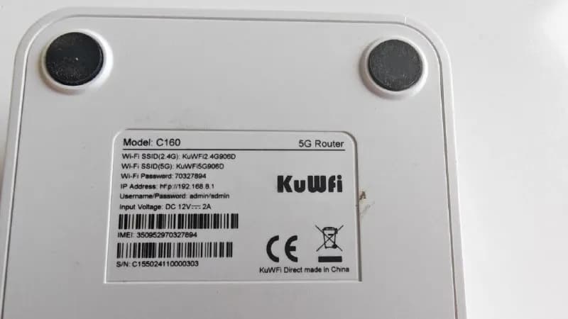 5G-роутер KuWFi C160 в хорошем состоянии. — Батуми — 350 ₾