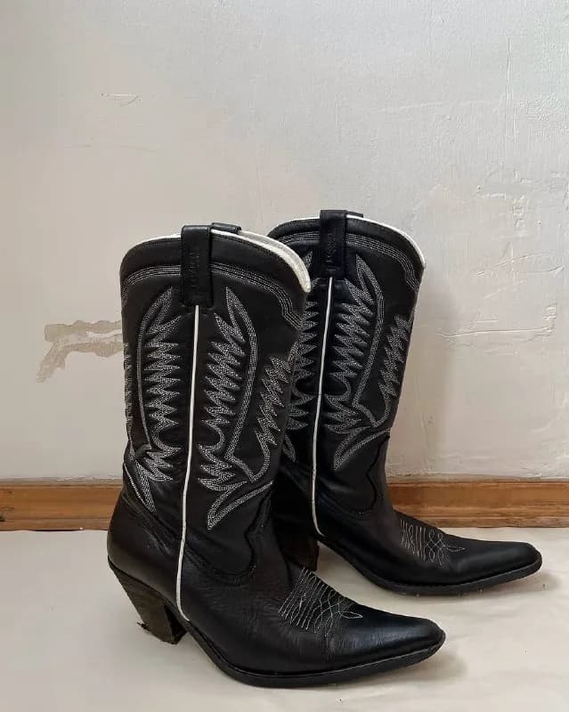 Казаки высокие из натуральной кожи — Тбилиси — 170 ₾