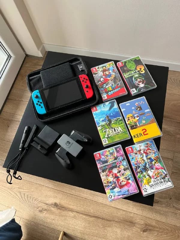 Nintendo Switch с эксклюзивами Нинтендо на картриджах: — Тбилиси — 1 100 ₾
