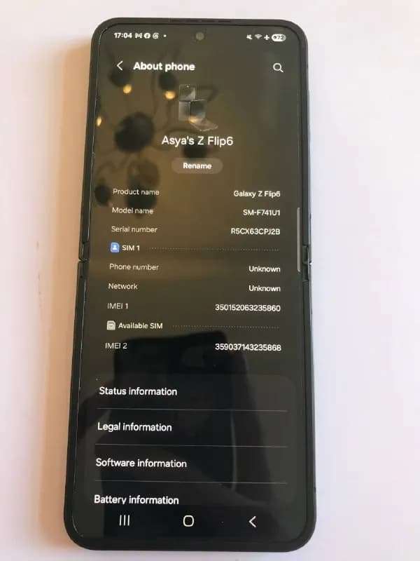 Samsung galaxy z flip 6 crafted black (редкая версия) — Батуми — 1 649 ₾