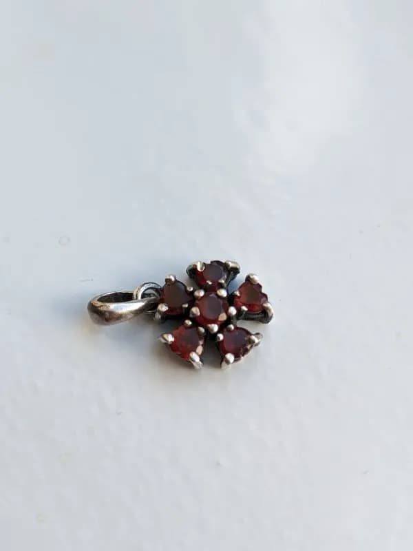 Подвеска серебро с гранатом — Тбилиси — 70 ₾