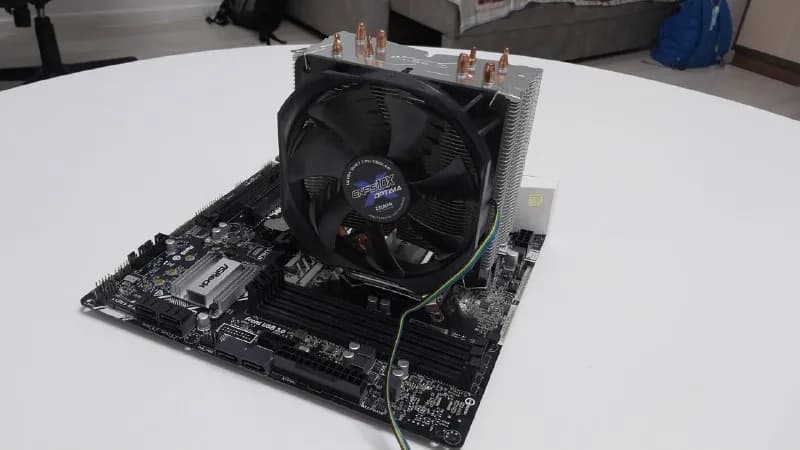 Intel Core i7 — 7700 OEM] + Материнская карта [ASRock B250M Pro4] + охлаждение Zalman — 500 лар — Батуми — 500 ₾