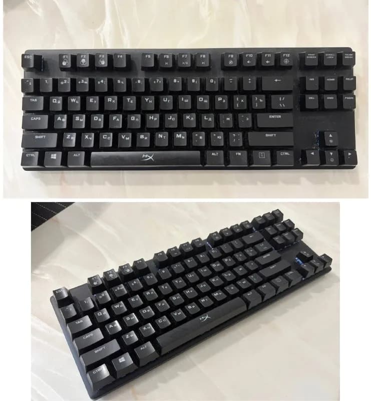 Клавиатура HyperX и елка