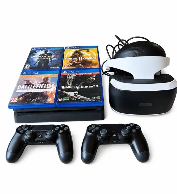 PS4 Slim 500GB + VR Шлем — Батуми — 900 ₾