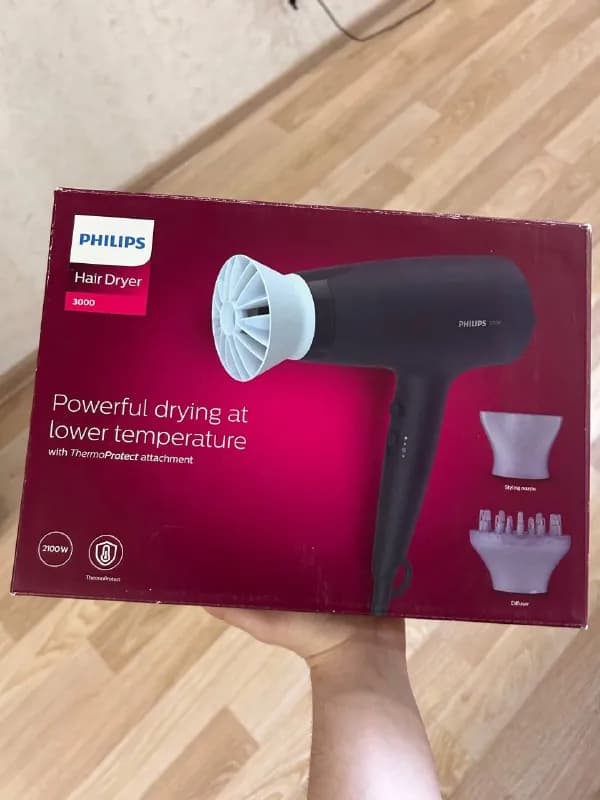 Philips Hair Dryer 3000 Series BHD360/20 — Батуми — 160 ₾