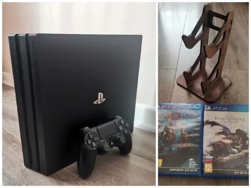 PlayStation 4 Pro 1TB (CUH-7208B) — Идеальное состояние! — Батуми — 600 ₾