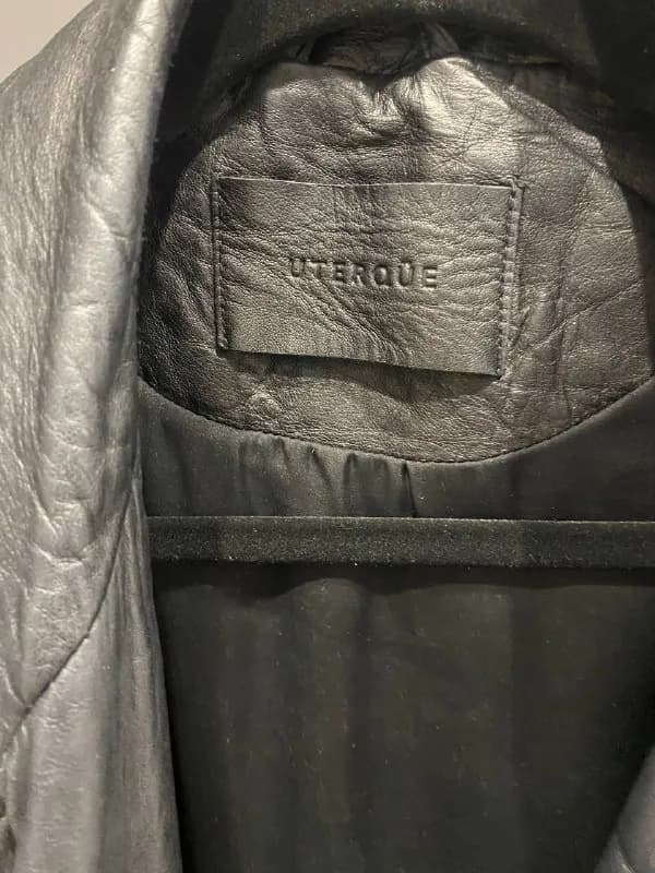 Кожаная куртка Uterque размер XL — Тбилиси — 180 ₾