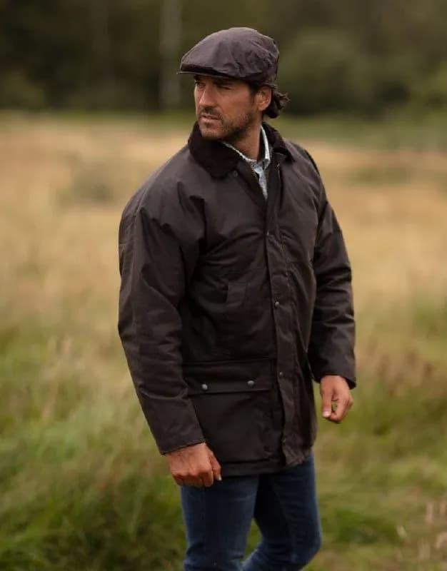 Walker and Hawkes – Men’s Wax Padded Blackstone Jacket, размер M. Состояние - только примерил, бирки — Батуми