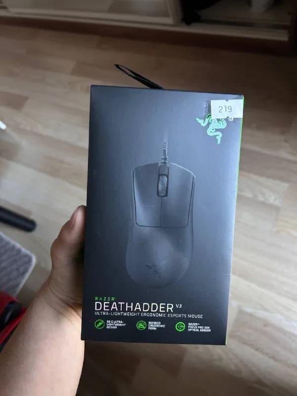 Razer DeathAdder V3 — Абсолютно новая — Батуми — 219 ₾