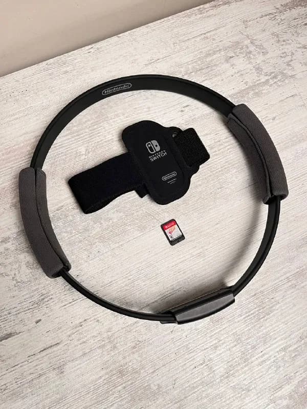 Ring Fit Adventure вместе с игрой для Nintendo Switch. Реально можно весело проводить время и при эт — Тбилиси — 150 ₾