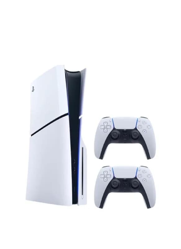 PlayStation®5 Slim Disc Version 1TB, комплект из двух беспроводных контроллеров DualSense®. — Тбилиси — 1 200 ₾