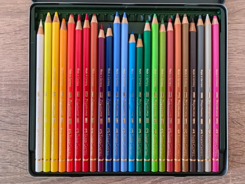 Цветные карандаши Faber-Castell Polychromos, 24 цвета — Батуми — 75 ₾