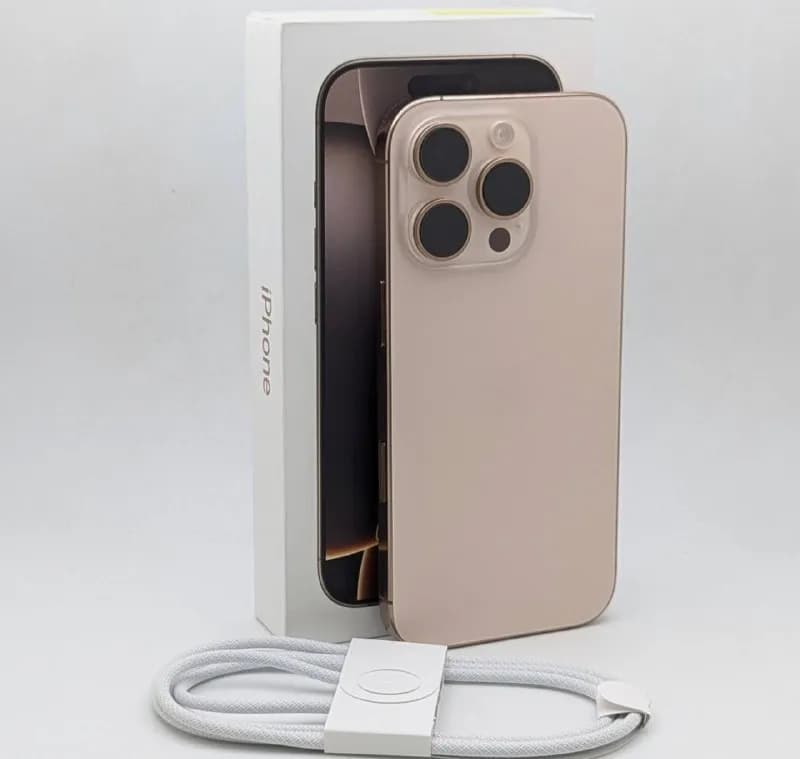 iPhone 16 Pro Max 256 ГБ, США, eSIM, американская электронная SIM-карта. В идеальном состоянии. Нера — Тбилиси — 2 300 ₾