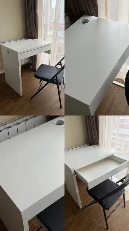 1) рабочий стол IKEA MICKE — 🏷️ 130 GEL 🔥🔥🔥 (замеры в лс) — Батуми — 130 ₾