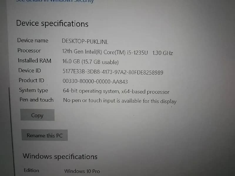 DELL Vostro 3520. — Батуми — 1 000 ₾