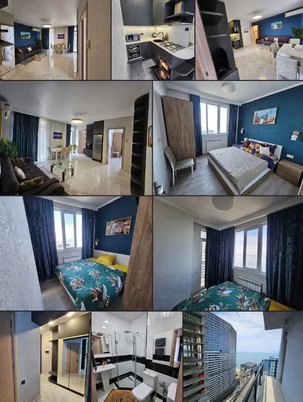 Квартира 3-комн. на Ангиса 2 — Батуми — 850 $