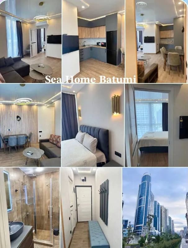 2-комнатная квартира 52 кв. м, DAR BUILDING Ramada — Батуми — 750 $